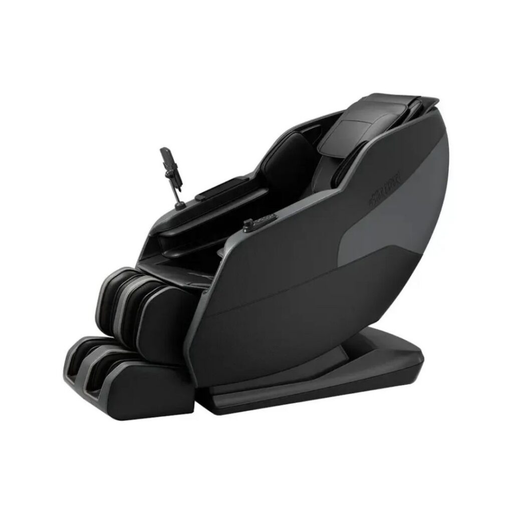 Assist massaažitoolis olev tõusmise abifunktsioon aitab kasutajal ilma pingutuseta püsti tõusta.