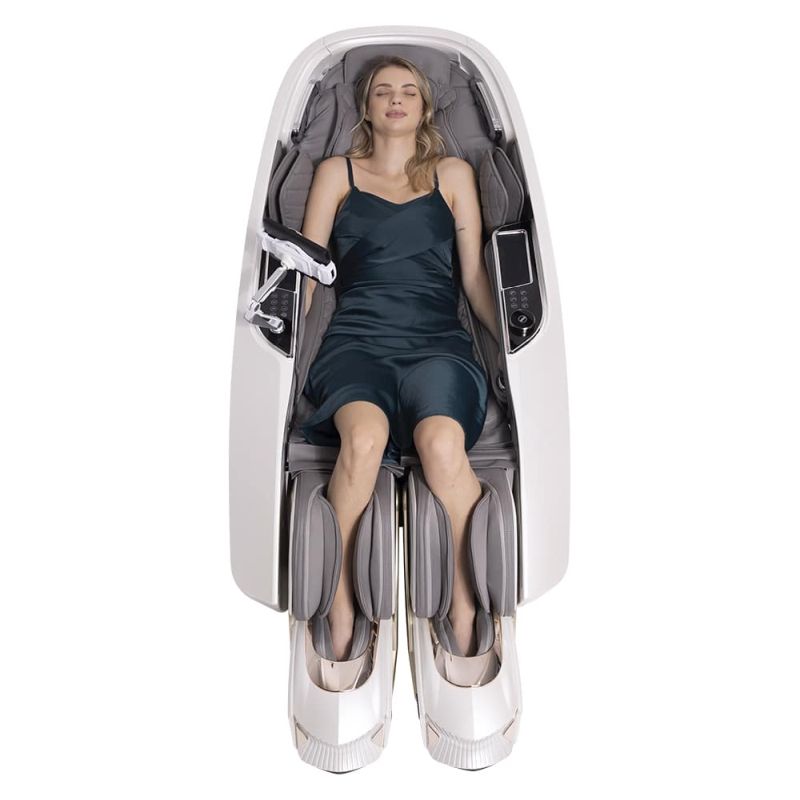 4D-spaa massaažitool pealtvaates kasutuses – sügav lõõgastus ja spaa massaaž kodus