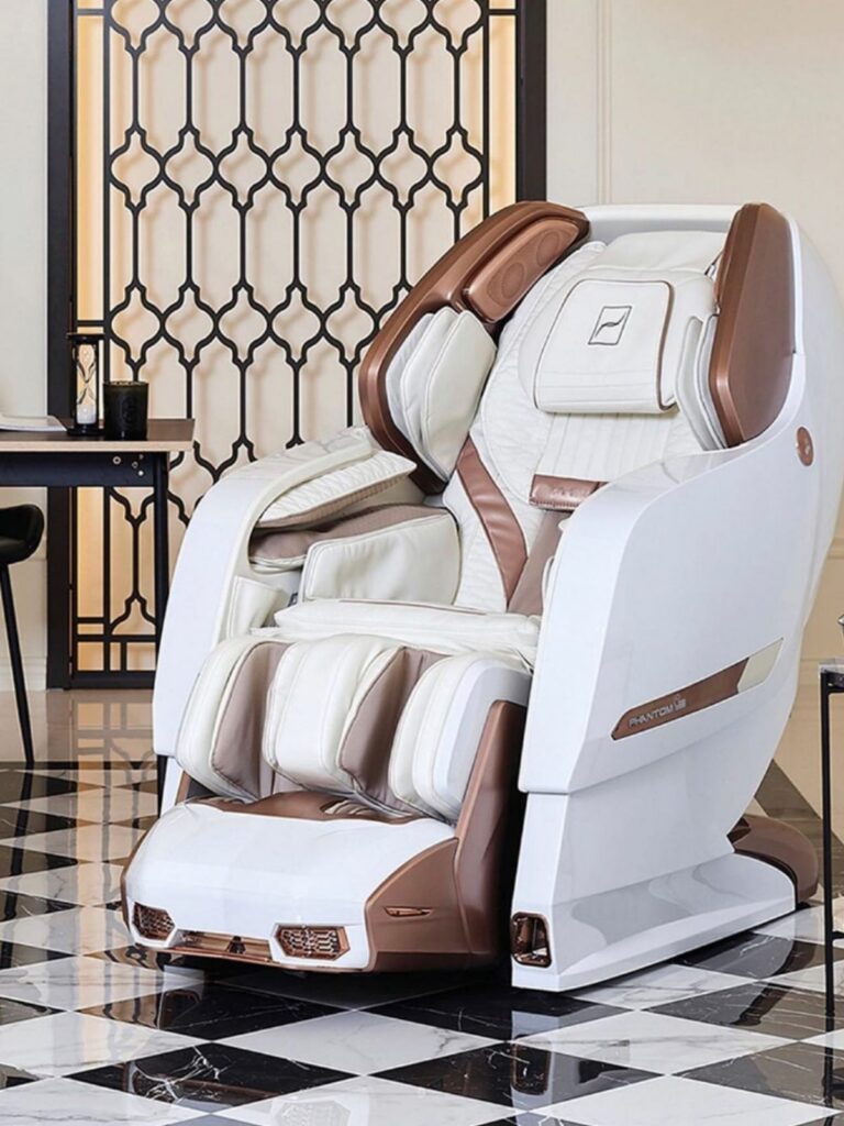 Bodyfriend Medical Phantom massaažitool premium interjööris – sobib koju, kontorisse ja esindussalongi