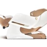 Массажное кресло Bodyfriend Medical в положении Zero Gravity — снижение нагрузки на поясницу и нижнюю часть спины