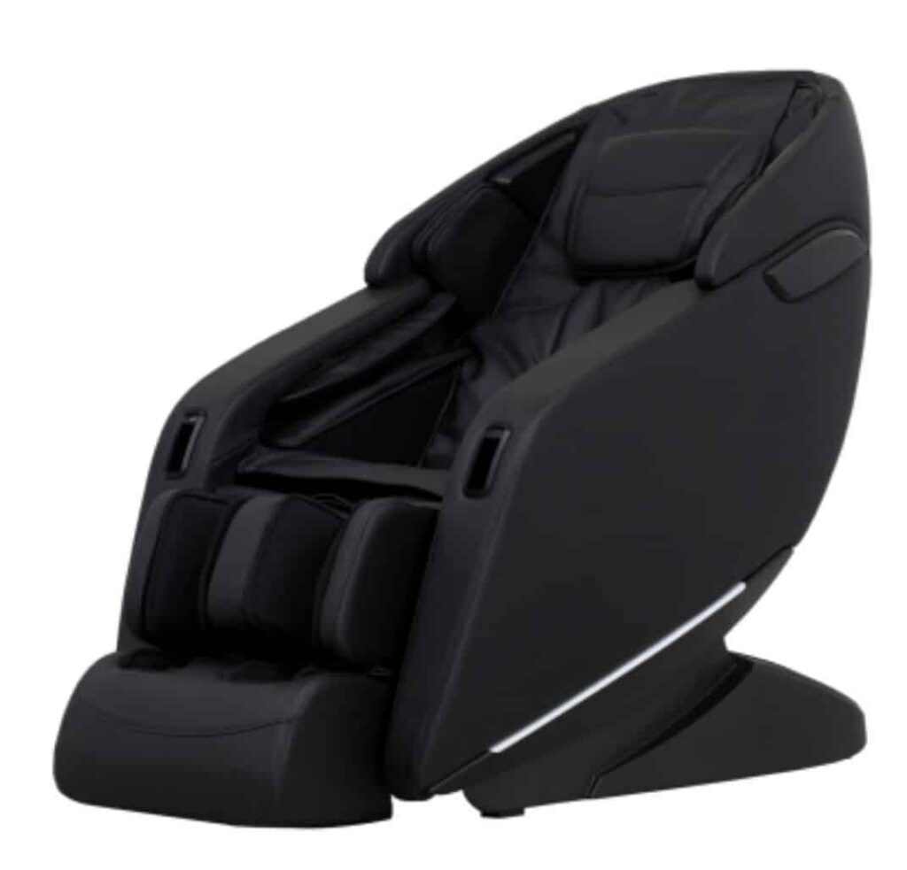 Массажное кресло Nakahamo Classic Siri Galaxy, чёрное, с массажем ног и икр