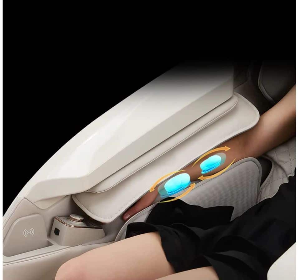 VIP Grand 4D massaažitool kätemassaaži kneading-plaadiga ja fikseeriva toega