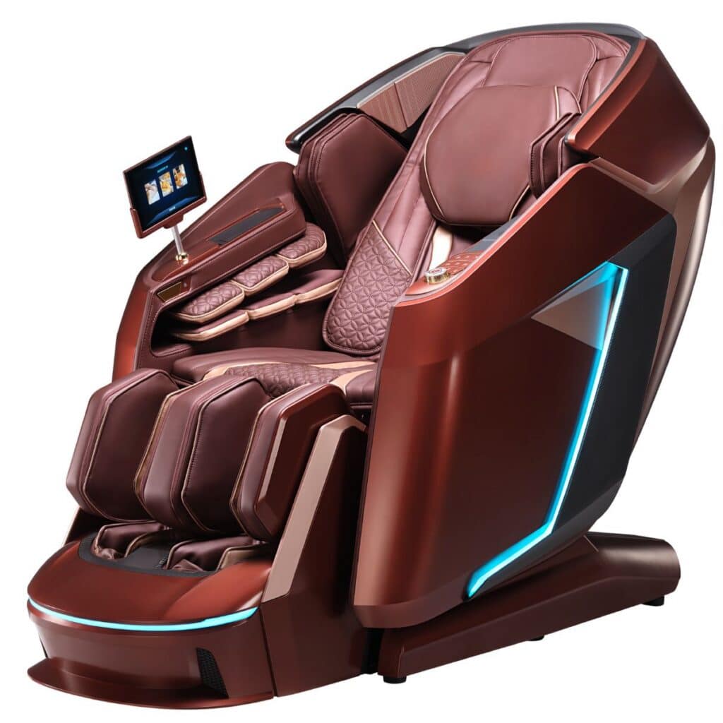 VIP Lounge massaažitool – pruun külgvaade